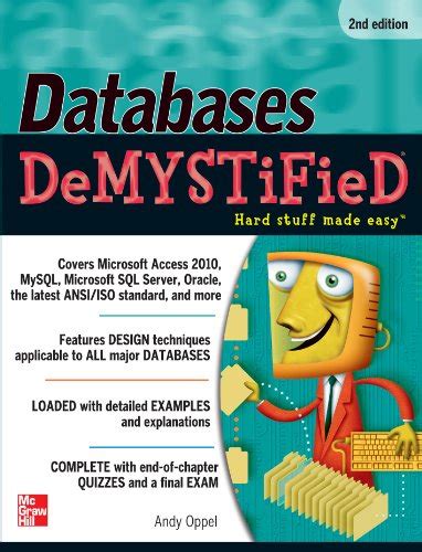 Databases DeMYSTiFieD, 2nd Edition eBook : Oppel, Andy: Amazon.in ...