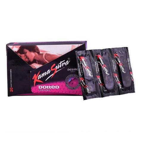 Buy Kamasutra Dotted Condoms, 20 Count | 19 Minutes Delivery | Apollo ...