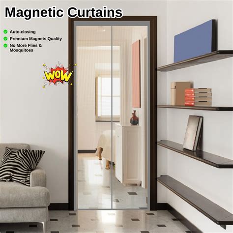 Magnetic Mesh Door Curtain for All types of Doors – The Modern Shop