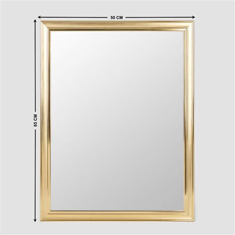 Buy Reflection Auric Gold Tunes Glass Wall Mirror - 50x65cm from Home ...
