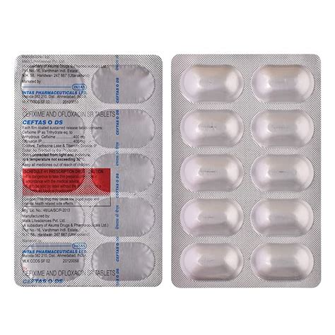 Ceftas O DS - Strip of 10 Tablets : Amazon.in: Health & Personal Care