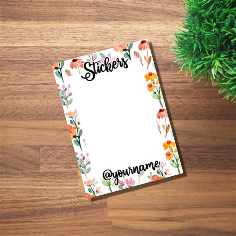 Image result for Sticker Card Design