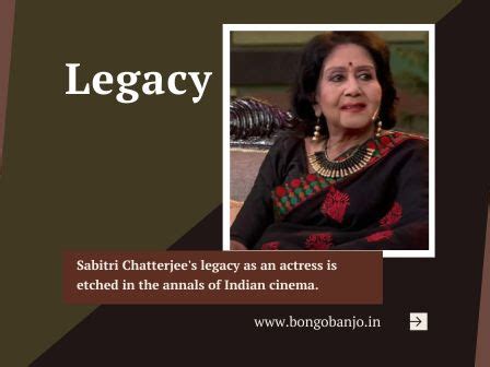 Sabitri Chatterjee Biography, Wikipedia, Age, Husband & More! - Bongo Banjo