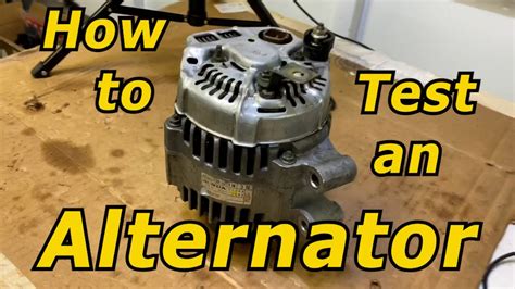 Image result for Testing Alternator Output