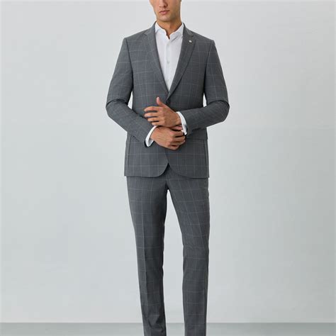 Slim Fit Business Suit 的图像结果