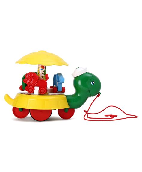 Freddy The Turtle Pull-Along - Shell-Backed Pal for Playtime – UATOYS