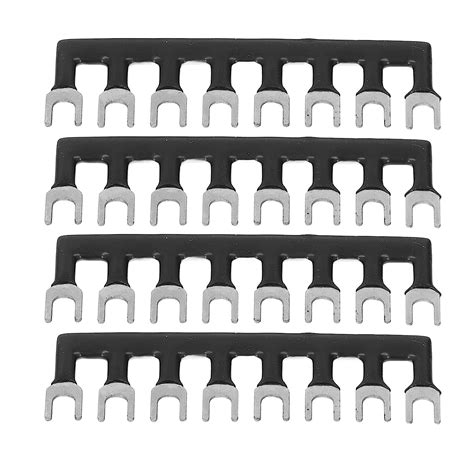 Barrier Strip, 8 Position 10 Pieces Flame Retardant PVC Fork Type ...