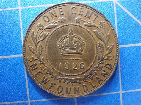NEWFOUNDLAND ONE CENT 1920 "C" LARGE PENNY