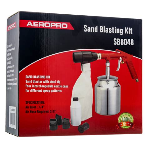Buy Air Sand Blasting Gun with Sand Recovery System, Includes Abrasive ...
