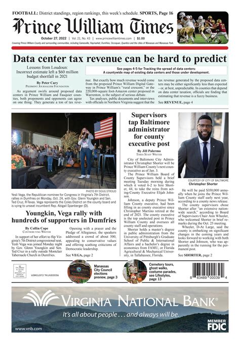 Prince William Times 10/27/2022 by Fauquier Times (52 issues) & Prince ...