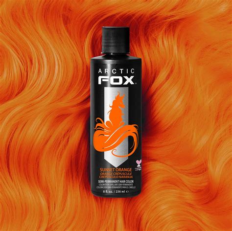 Orange Hair Dye Colors - Dark, Burnt, and Vibrant Shades: Arctic Fox