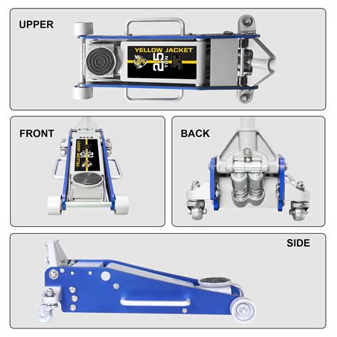 Snapklik.com : YELLOW JACKET Floor Jack 2.5 Ton Hydraulic Low Profile ...