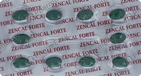 Buy Zencal Forte Strip Of 10 Softgel Capsules Online & Save Up to 24% ...