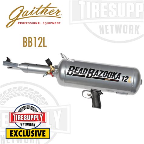 Gaither | Gen1 Trigger-Style 12-Liter Bead Bazooka - (BB12L) - Tire Su - Tire Supply Network