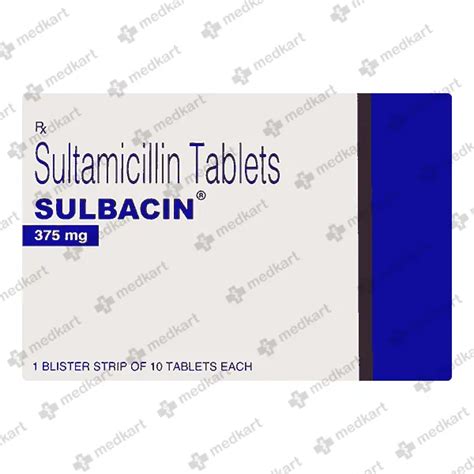 SULBACIN TABLET 10'S Price, Uses, Side Effects & Substitutes | Medkart