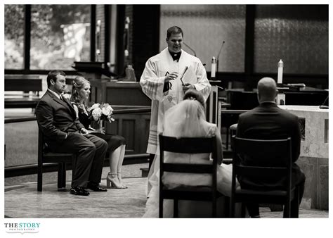 Lindsay & Jim's Immaculate Conception Church Fayetteville Wedding | The ...
