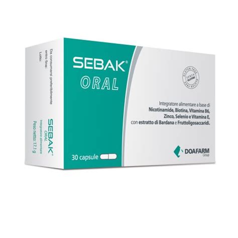 Sebak Oral DOAFARM 30 Capsules - Loreto Pharmacy