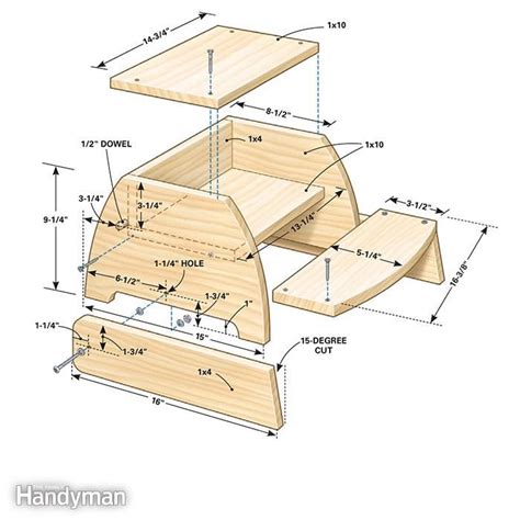 Image result for How to Build a 2 Step Stool