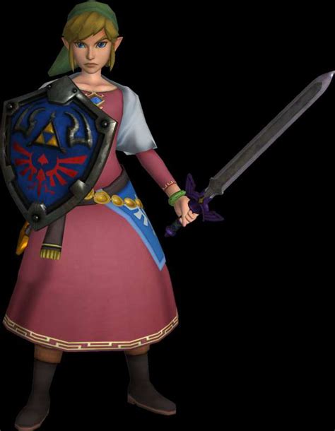 "Link (Skyward Sword) Headswap into Zelda Model" by edumail from ...