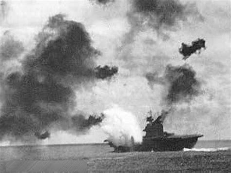 二战时日军重大失误导致四艘航母殉爆