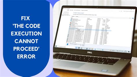 Image result for Code Execution Cannot Proceed Because