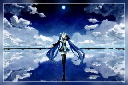 Vocaloid Hatsune Miku Anime Series Matte Finish Poster P-13359 Paper ...