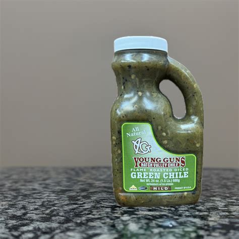 Young Guns Hatch Valley Diced Green Chile – S&S Supermarket