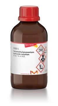 Tetramethylammonium hydroxide 25wt. water 75-59-2