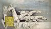 Chasing Horses - Large Art Prints by M F Husain | Buy Posters, Frames ...