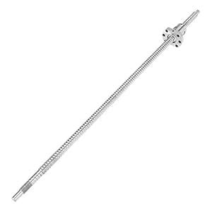Rolled Ballscrew, SFU1204 500mm Rolled Ballscrew Ballnut Anti-Backlash ...