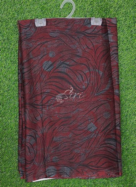 Latest Garden Vareli Nara Chiffon Saree – Siri Sarees