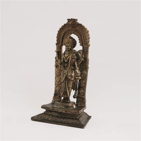 KASI VISALAKSHI ANTIQUE IDOL BRONZE STATUE