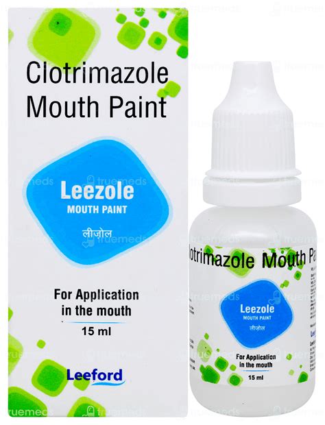 Leezole 1% Mouth Paint 15ml: Uses, Side Effects, Price & Substitutes
