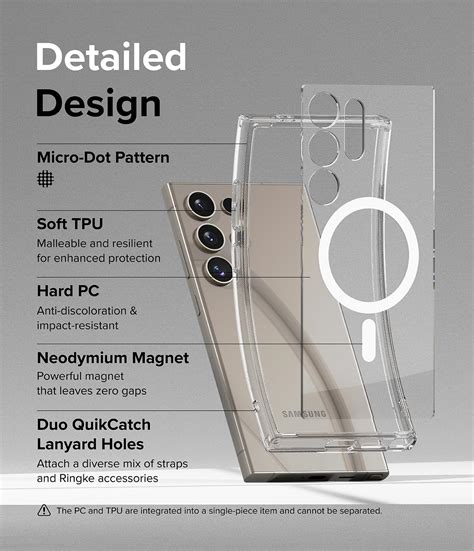 Samsung Galaxy S24 Ultra Back Cover Case | Fusion Magnetic - Clear