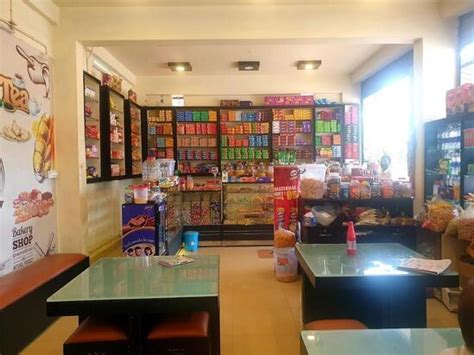 Menu at Cappys Bakery, Panamaram