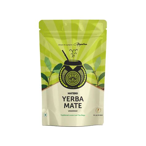 Matero Yerba Mate Tea bags 50 bags x 3 grams (Pack MATERO - NavaFresh ...