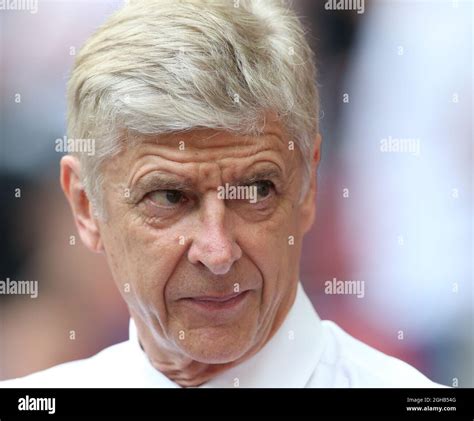 Arsene Wenger manager of Arsenal during the Emirates FA Cup Final match ...