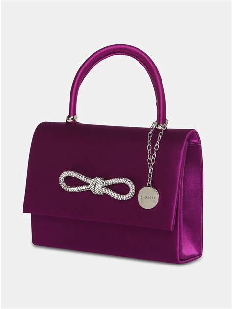 Buy Caprese Sofia Clutch Small Purple @ Rs.1999 | Caprese Bags