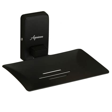 SS304 Soap Dish Matte Black Finish – Compel – aquieen