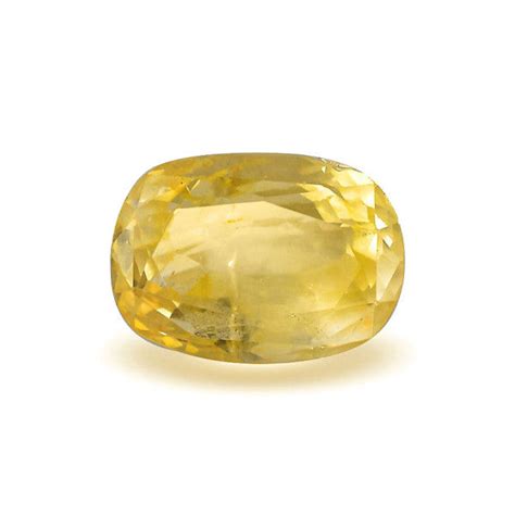 Buy Yellow Sapphire 5.76 carats on GemsRoot