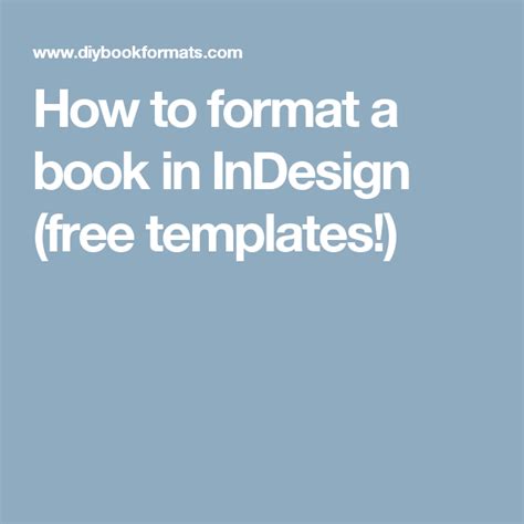Image result for InDesign Format