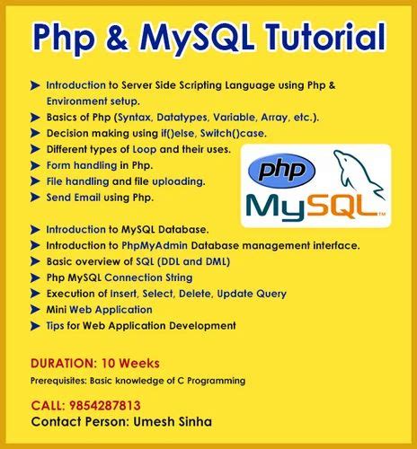 Image result for PHP MySQL Tutorial