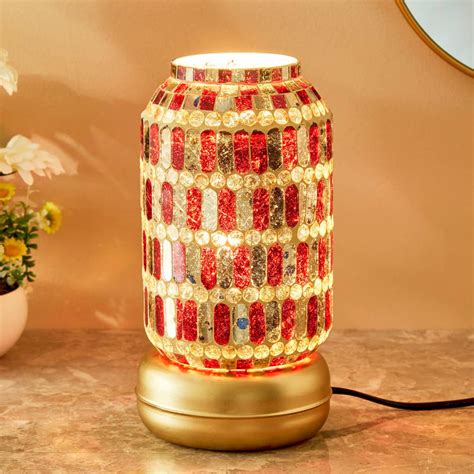 Buy Mabel Decor Glass Mosaic Table Lamp from Home Centre at just INR 1399.0