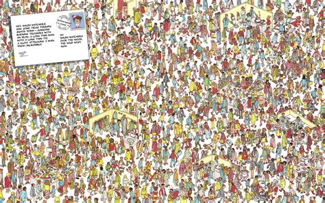 Download Where's Waldo Shopping Center Wallpaper | Wallpapers.com