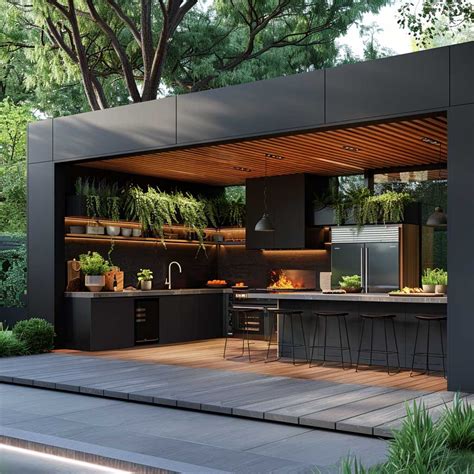 Modern Outdoor Kitchen Professional Outdoor Kitchen Styles Dave Fox