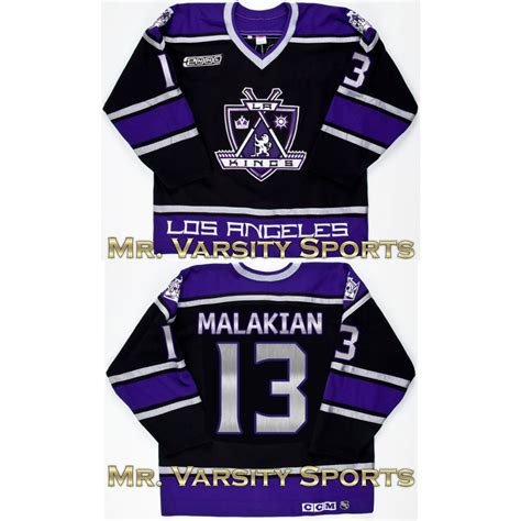 Los Angeles Kings Jersey NHL - Modelos Retro - Via Encomenda - Faz a Boa!