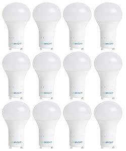 Buy 60 Watt Replacement, A19 LED light Bulb, 12 Pack Daylight, GU24 ...