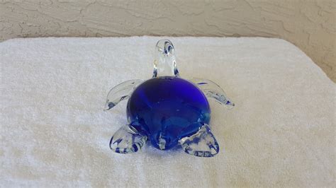 Image result for Glass Blue Turtle