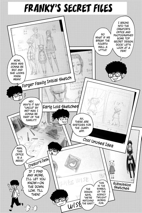 Spy x Family: Tatsuya Endo's Original Sketches Made Anya Tall & Angry