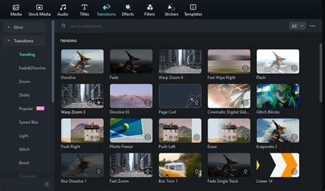 Image result for Filmora Pro Tutorials Transitions